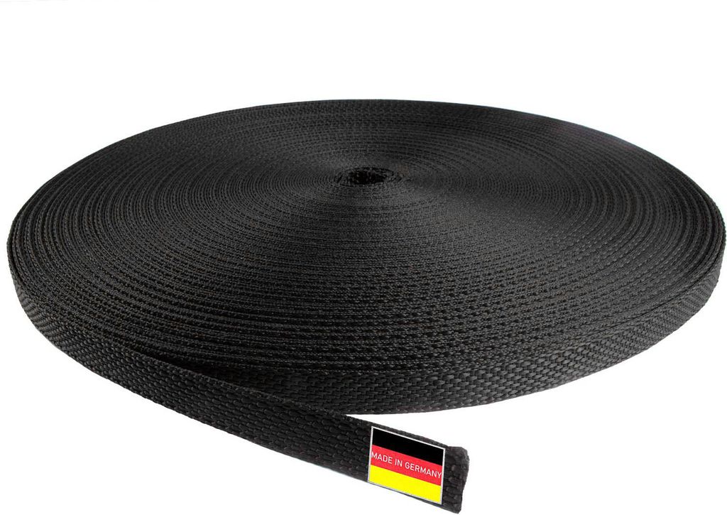INOVATEC 50 m Rollladen Gurtband Mini 12 mm schwarz Produktbild 