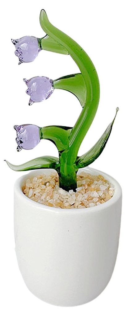 Kreative Glas-Kaktus-Dekoration, Mini-Tischpflanze, handgefertigte dekorative Blumengeschenke für Pflanzenliebhaber und Schreibtischaccessoire B