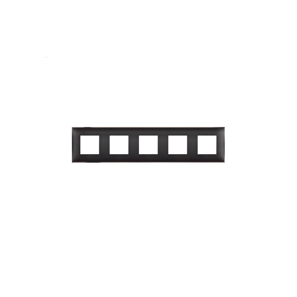 Classia LeGrand Five Frame - Schwarz mit Nickel