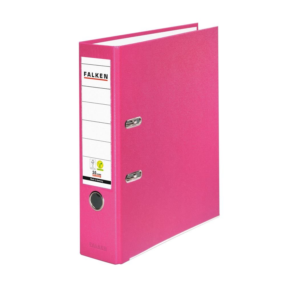 Ordner PP-Color A4 80mm vegan pink Produktbild 