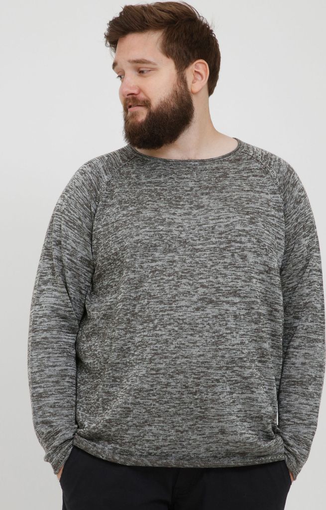 BLEND BHDan BT Dan Strickpullover Herren Big & Tall Feinstrickpullover Pullover Große Größen bis 6xl