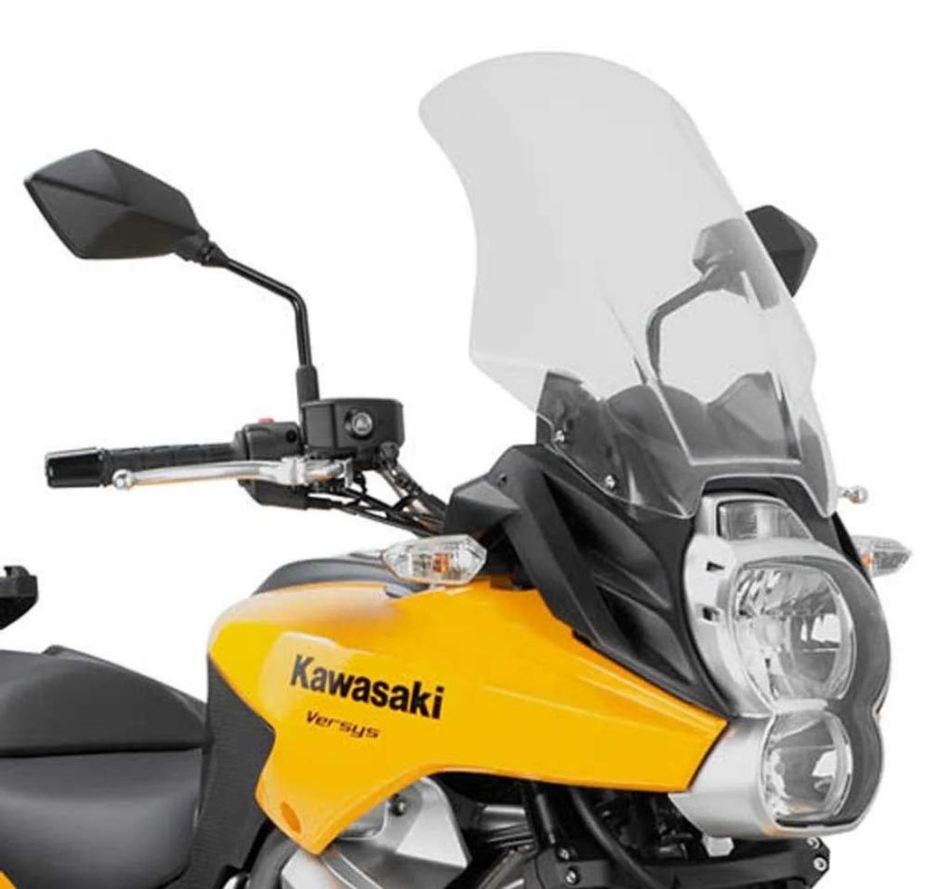 Givi D410st Kawasaki Versys 650 Windschutzscheibe Grau  Produktbild 