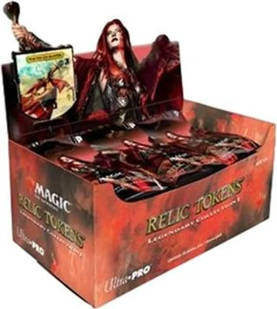Boîte de Compteurs de Points de Vie Relic Tokens pour Magic The Gathering