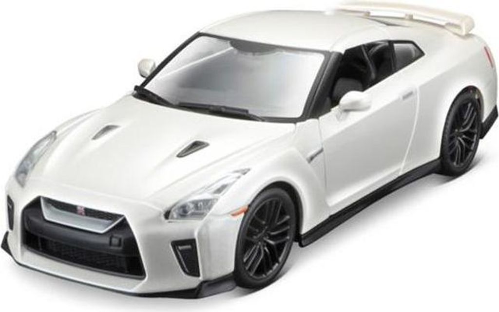 BBU 1:24 Plus Nissan GT-R 2017 weiß 21082WT Produktbild 