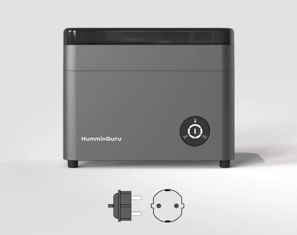 HumminGuru – Myjka płyt ultradźwiękowa – 40 kHz, czyści Zdjęcie produktu 