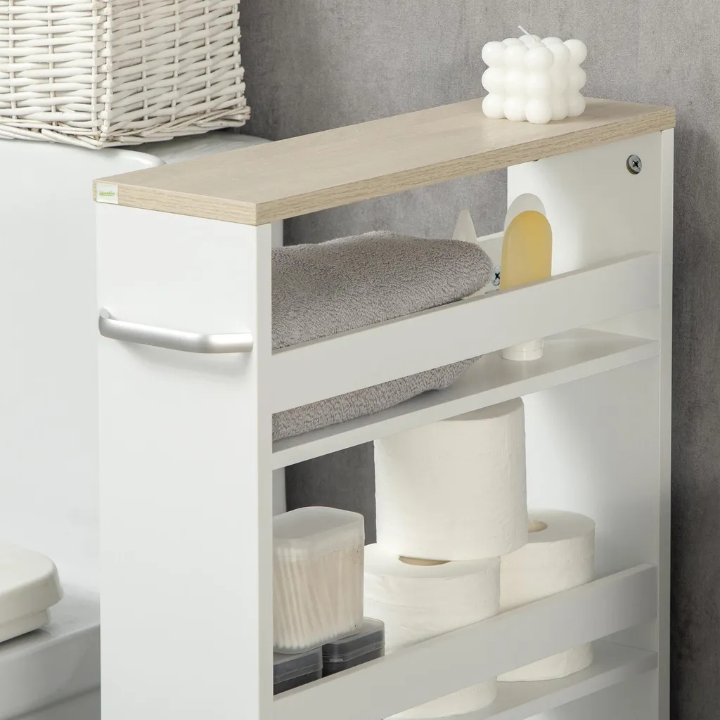 Desserte de cuisine étroite 3 niveaux pour optimiser vos petits espaces - 9