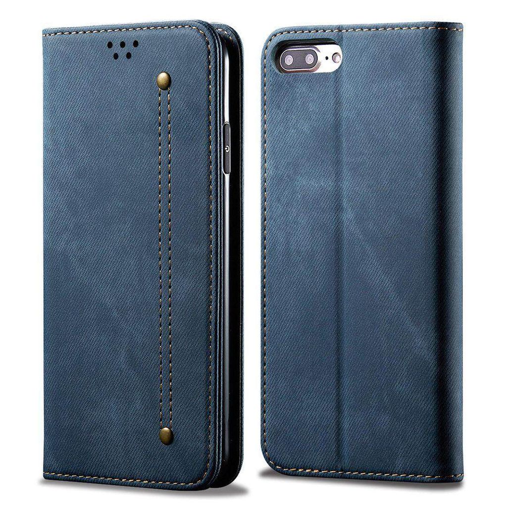 iPhone 8 Plus Pouzdro, Kožené Peněženkové Pouzdro s Obrázek produktu 