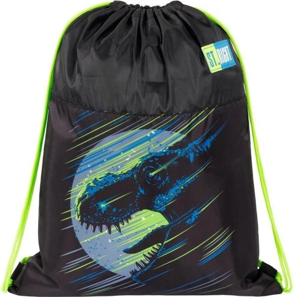 Borsa da Ginnastica Bambini Dino ST.RIGHT - Zaino Multiuso Scarpe Ragazzi