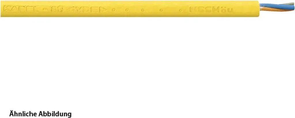 Cavo HELU NSSHÖU-J 12G2,5mm² | Cavo in Gomma Pesante Giallo 1m