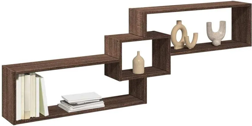 Armadio a Muro Rovere 158x18x53 cm - Mobile Salvaspazio Hommie
