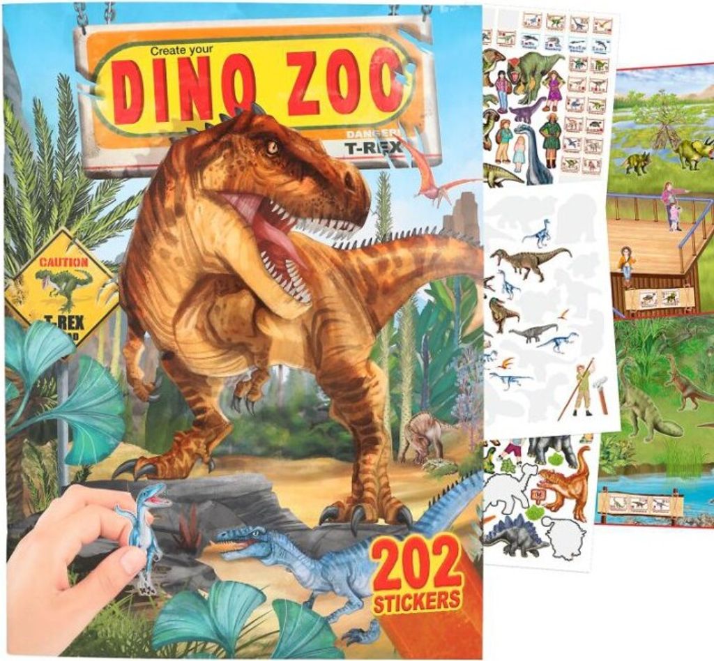 Depesche Create your DINO ZOO - Malheft auf 24 Seiten mit Produktbild 