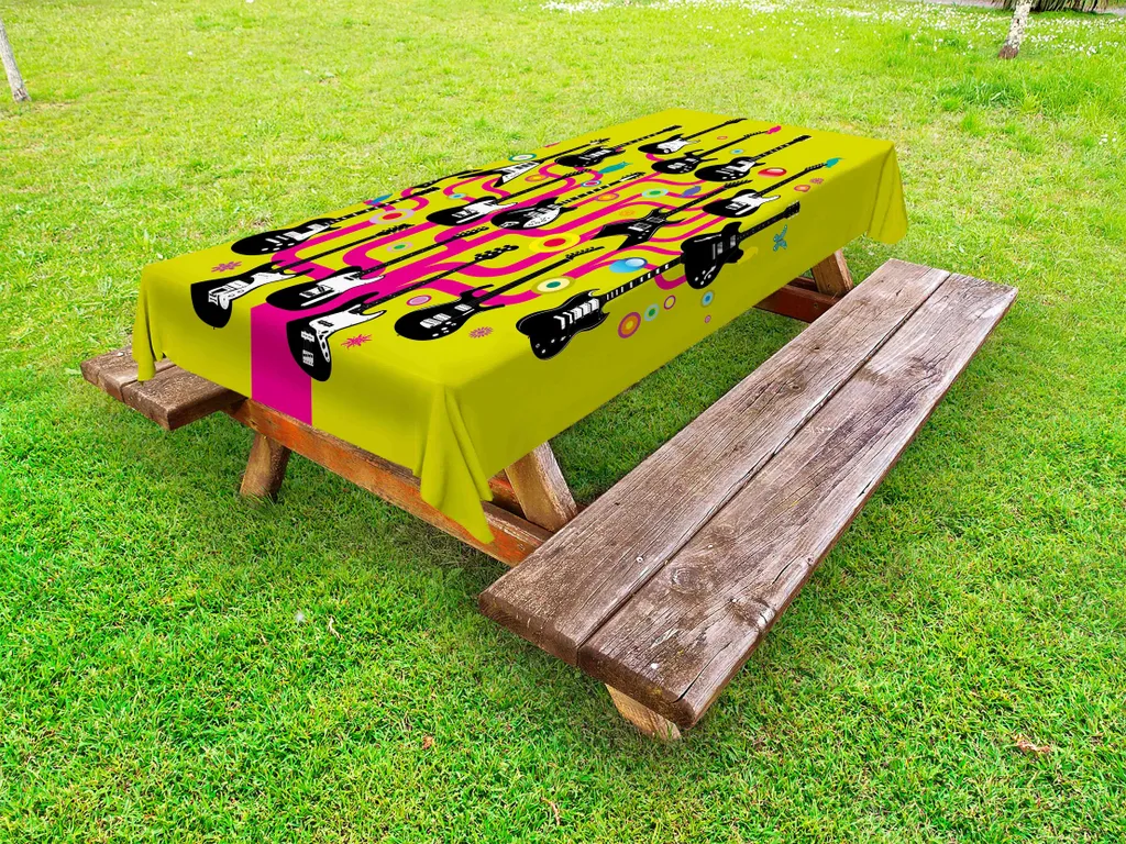 ABAKUHAUS Tovaglia Esterno Moderna 145x210 cm Design Chitarre
