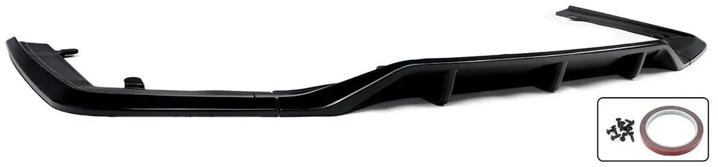 Kit Diffuseur Arrière Ajustement sur Mesure Noir Brillant Haute Qualité