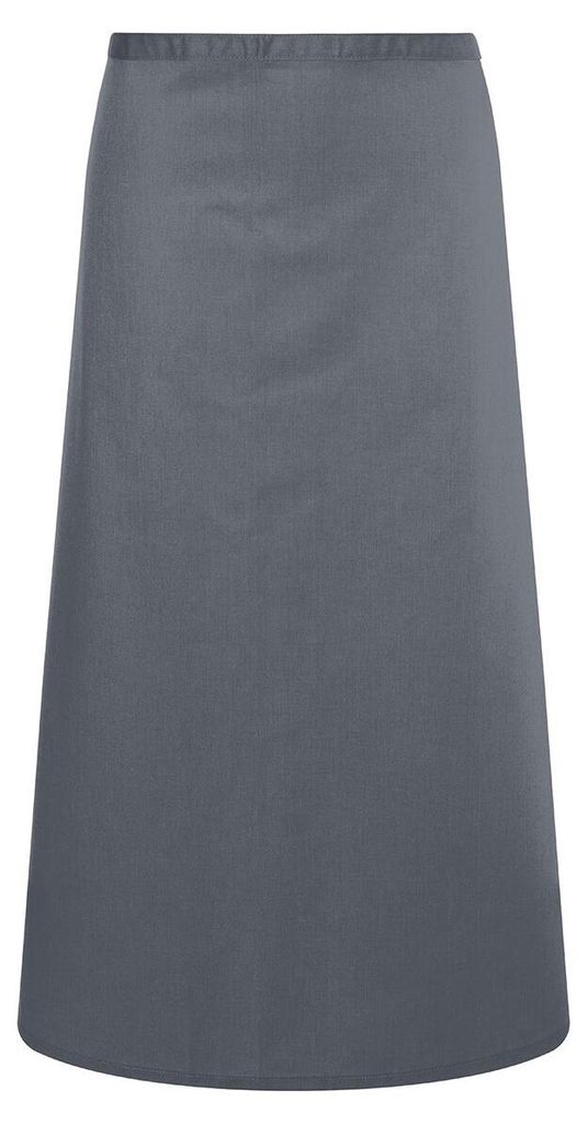 Karlowsky - Schürze "Basic Bistro", Kontrast FK3241 (Einheitsgröße) (Anthrazit)