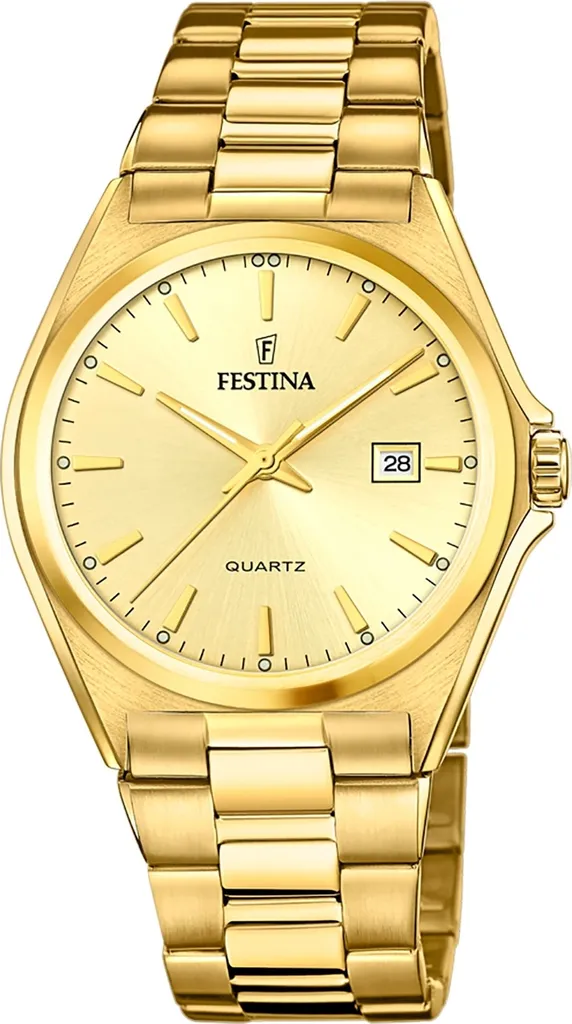 Montre Festina D2UF20555/3 Dorée en Acier Inoxydable : Chic et Robuste