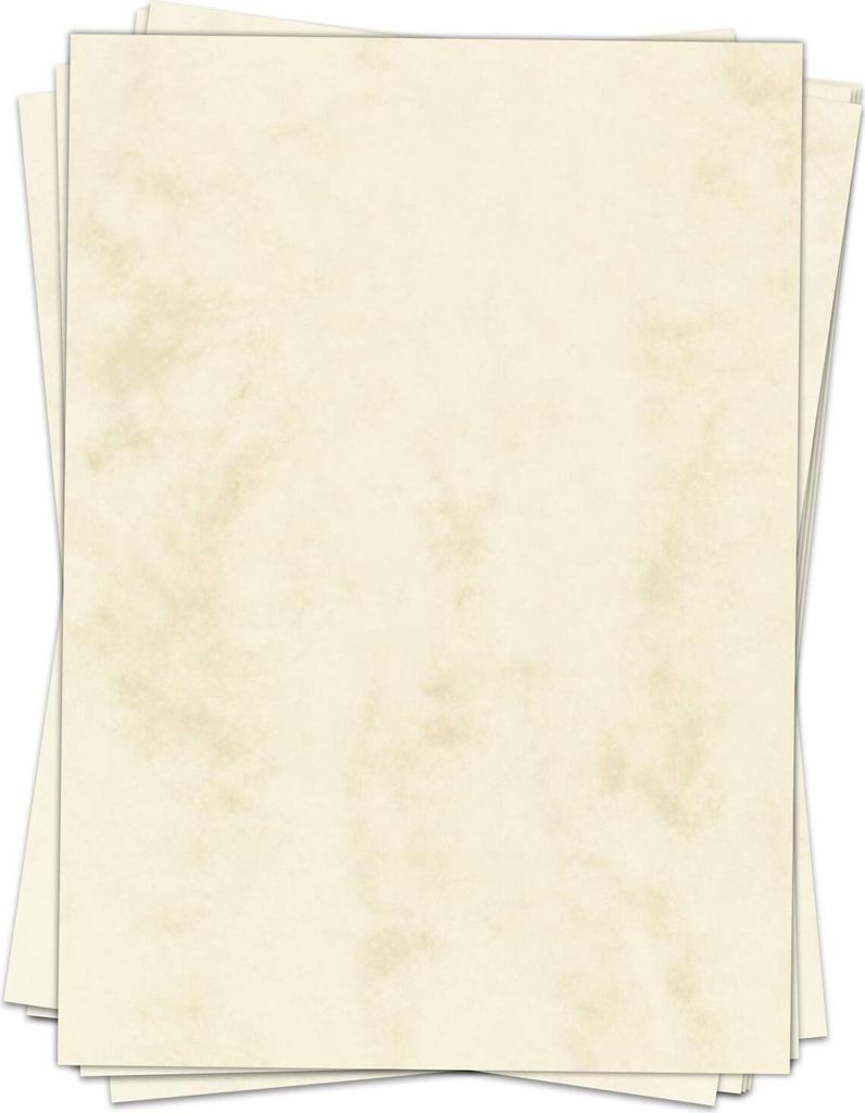 25 Blatt Briefpapier (A4) | Marmor Beige | Motivpapier | edles Design Papier | beidseitig bedruckt | Bastelpapier | 90 g/m²