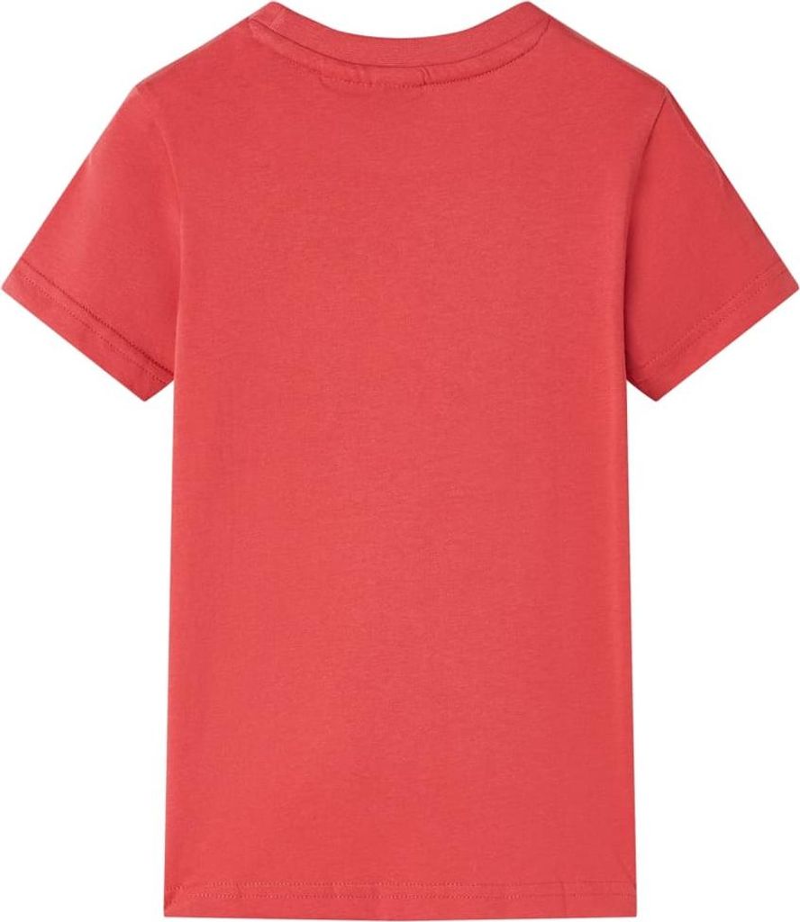 vidaXL Kinder-T-Shirt Rot 140
