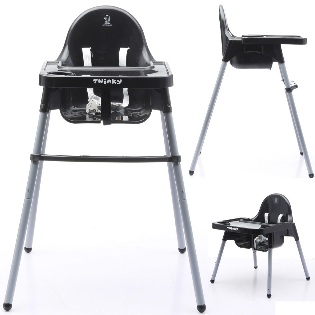 Twinky Kinderstoel ECO - Inklapbaar Eetstoel Baby met Tafel Productafbeelding 