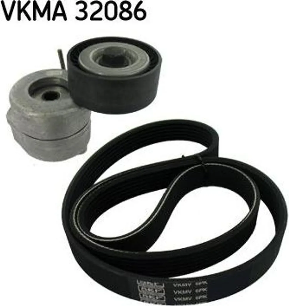 Remplacer vos courroies d'accessoires avec le kit SKF VKMA 32086 Fiable