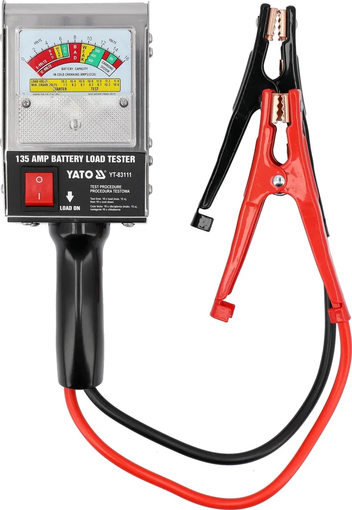 Testeur batterie 6V 12V analogique : évitez les pannes au démarrage
