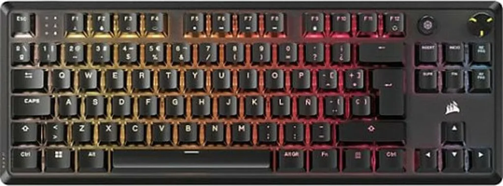 Corsair K70 CORE TKL Clavier Gaming Mécanique RGB QWERTY Noir Filaire