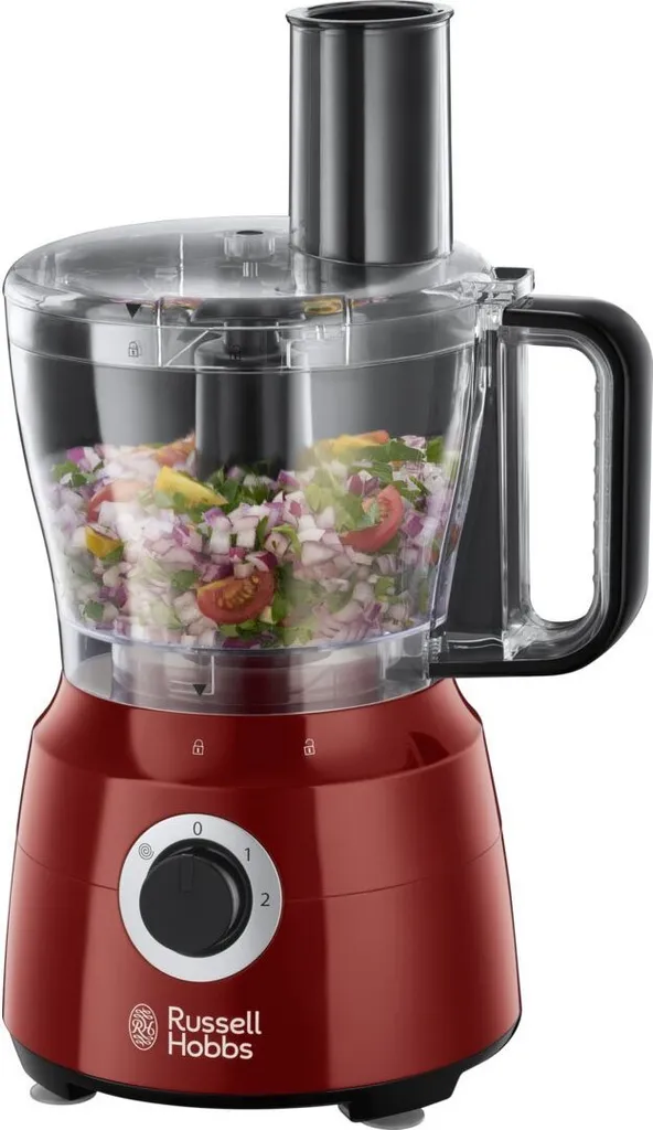 Russell Hobbs 24730-56 Desire Rosso: Robot da Cucina 600W 2,5L