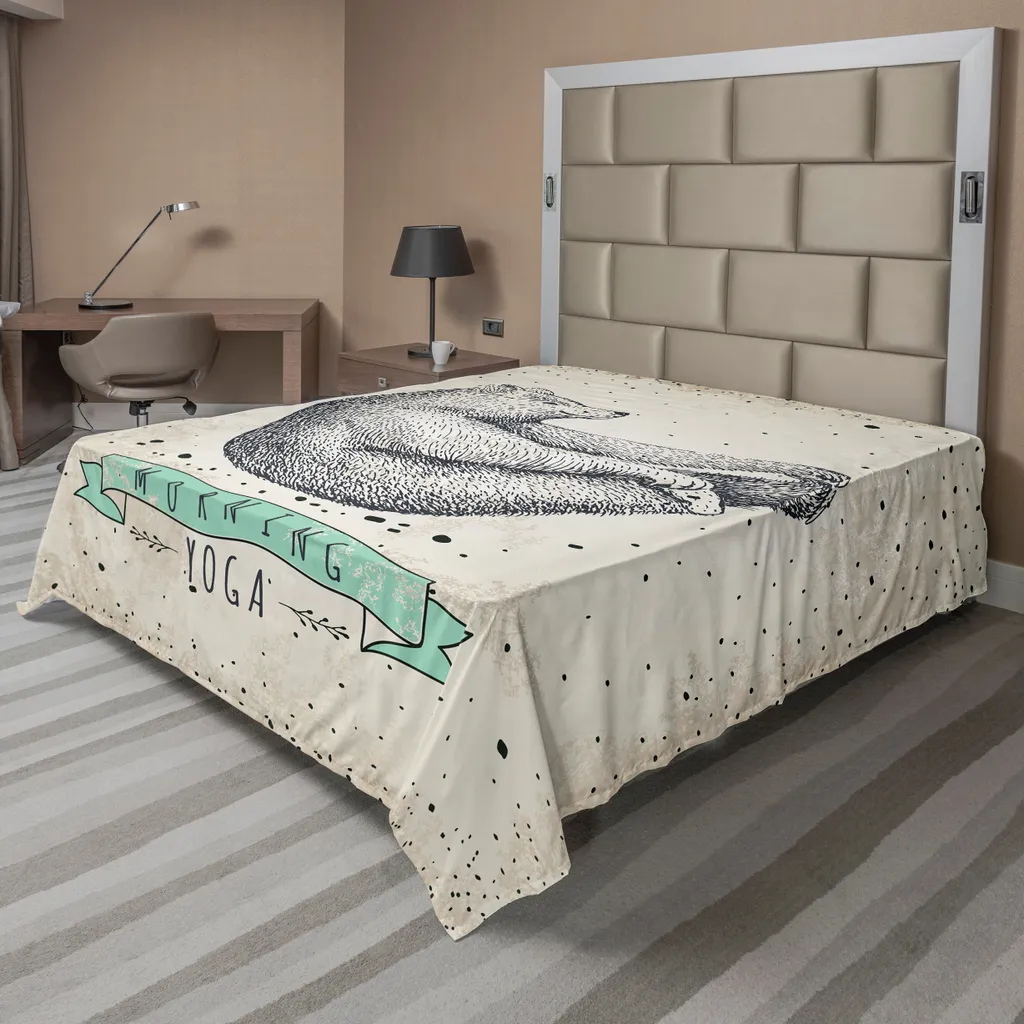 Lenzuolo Abakuhaus Orso Yoga 244x205 - Morbidezza Garantita