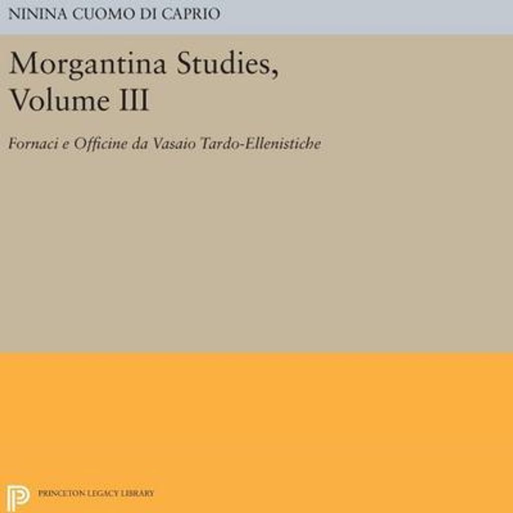 Morgantina Studies, Volume III