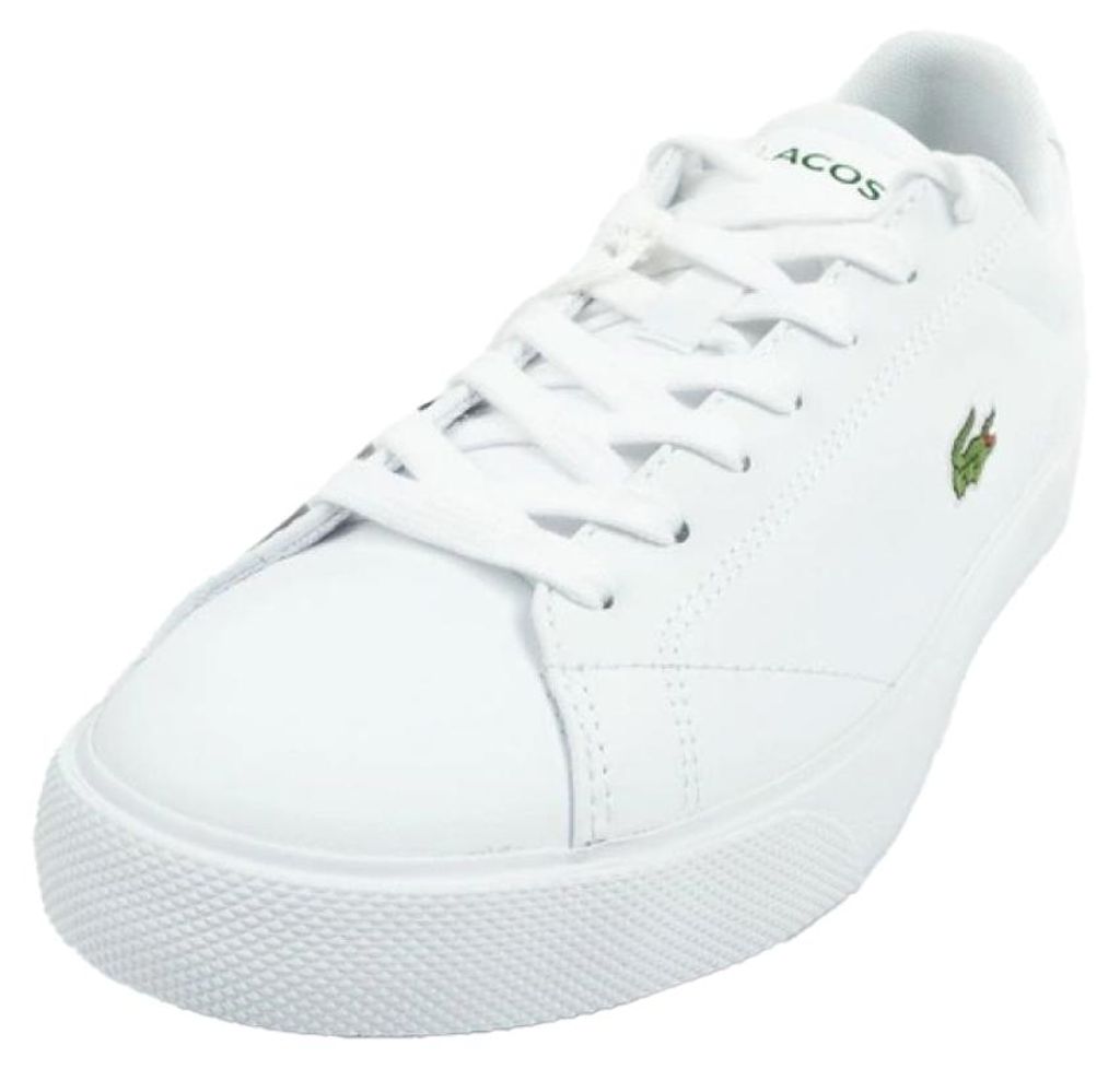 Lacoste - "Lerond Set" Sneaker für Damen, Leder PP8931 (37,5 EU) (Weiß)
