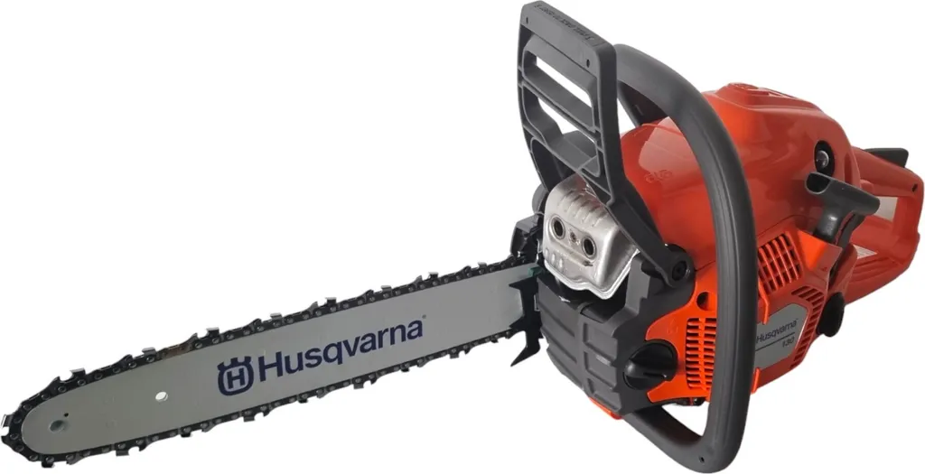 Tronçonneuse thermique Husqvarna 130 de 38 cm³ avec guide de 35 cm