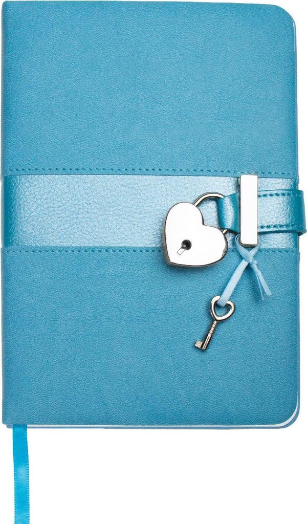 Trötsch Tagebuch Matt & Shiny Blau Produktbild 