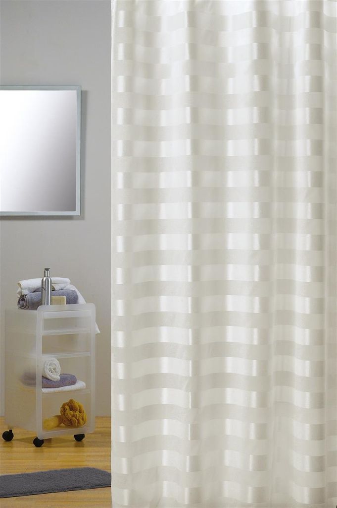 Cotexsa by MSV Premium Anti-Schimmel Textil Duschvorhang - Produktbild 