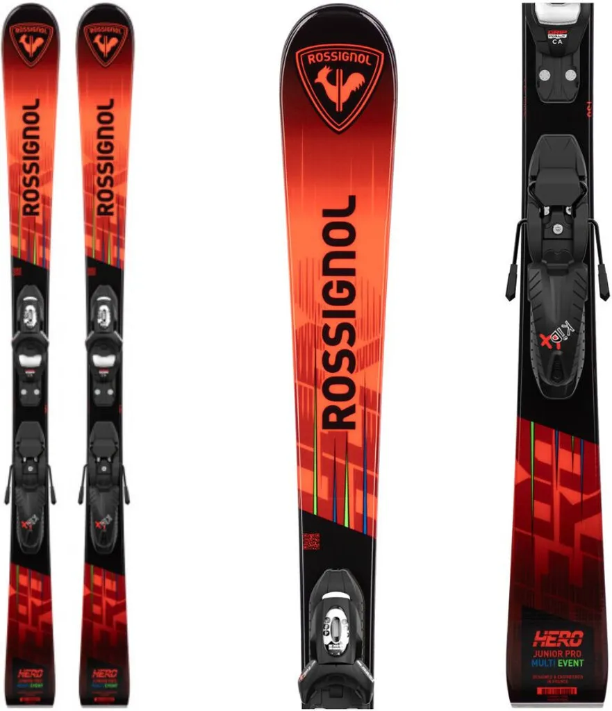 Ski ROSSIGNOL Hero Jr 140 cm Idéal pour la Progression en Club de Ski