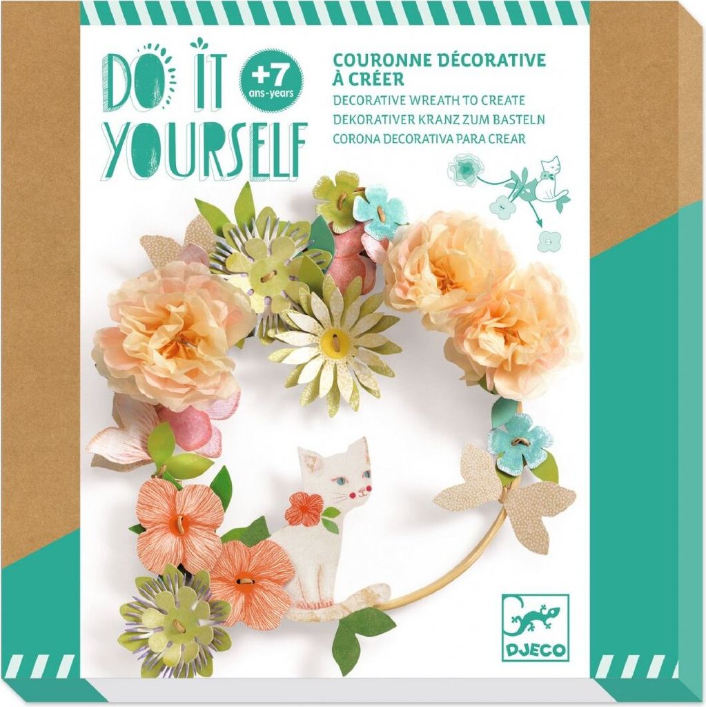 Gioco creativo fai-da-te  con fiori Dahlia, Djeco Immagine del prodotto 