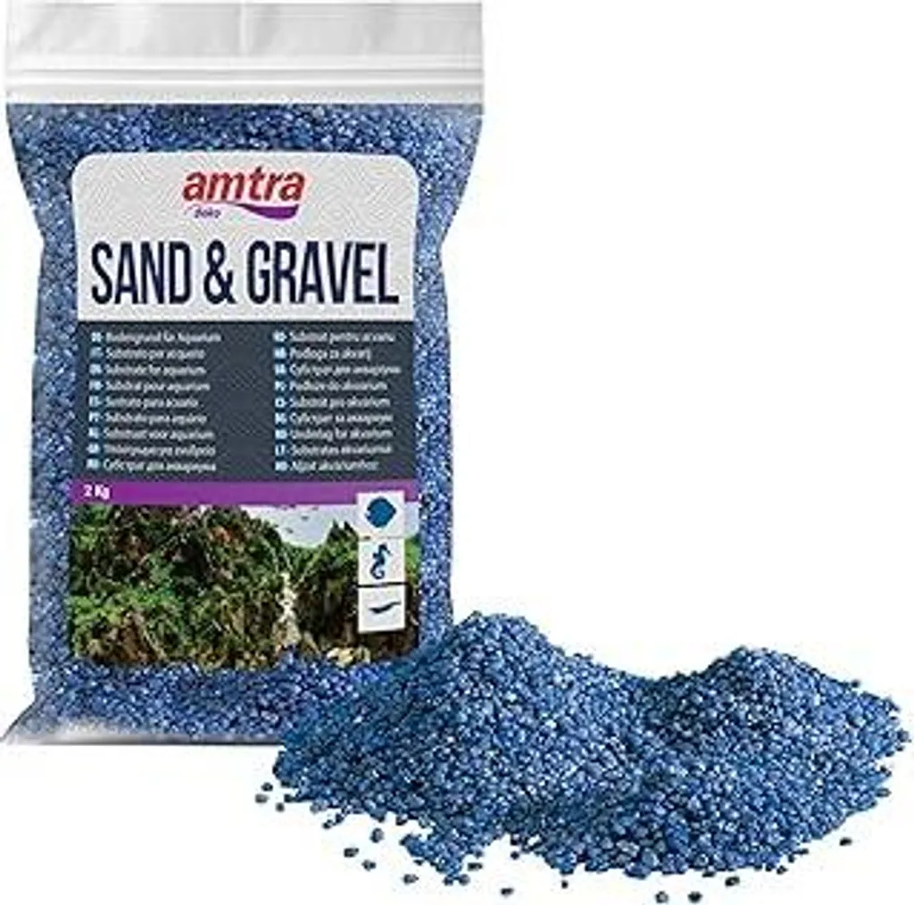 Amtra Blue Ceramized Quartz 2kg - Substrato Acquario Dolce e Salato
