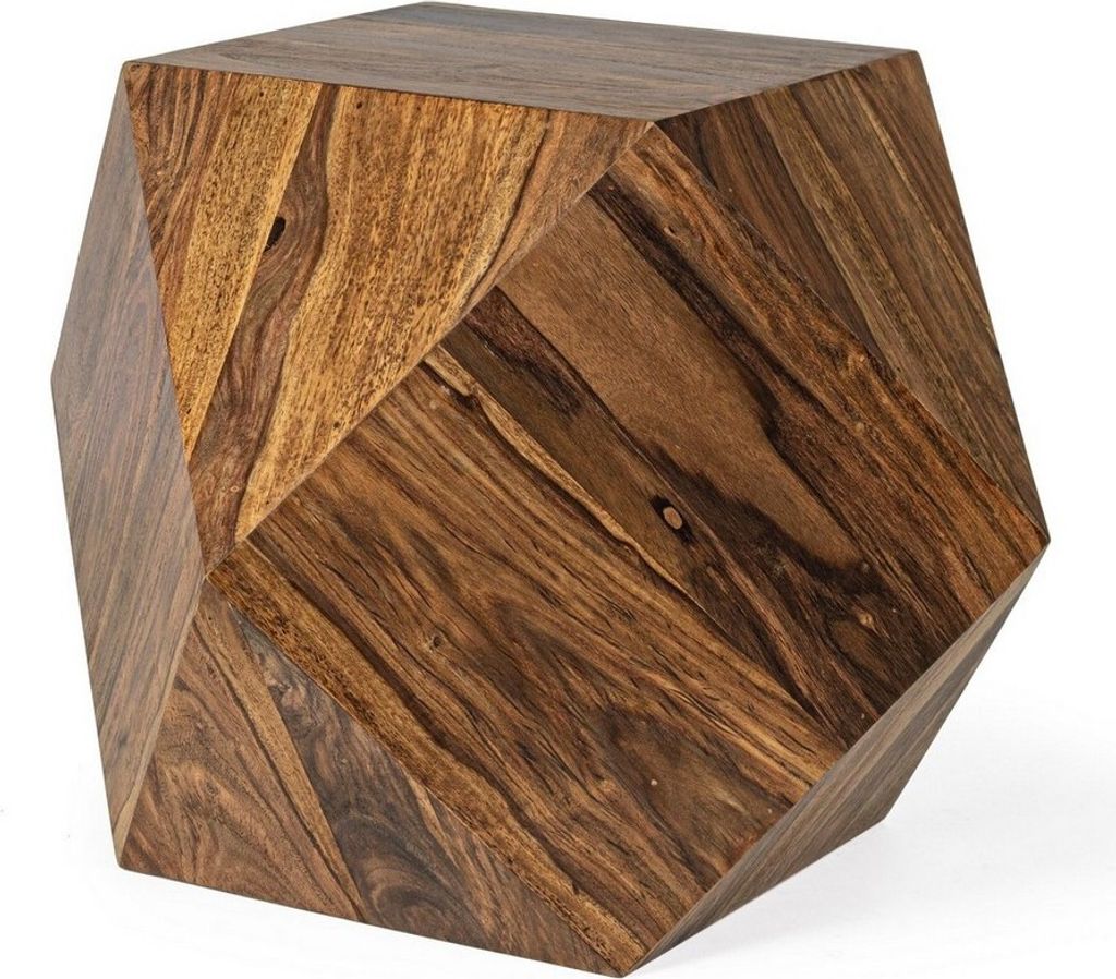 Beistelltisch Egypt 42 x 42 x 42 cm Holz Wohnzimmer