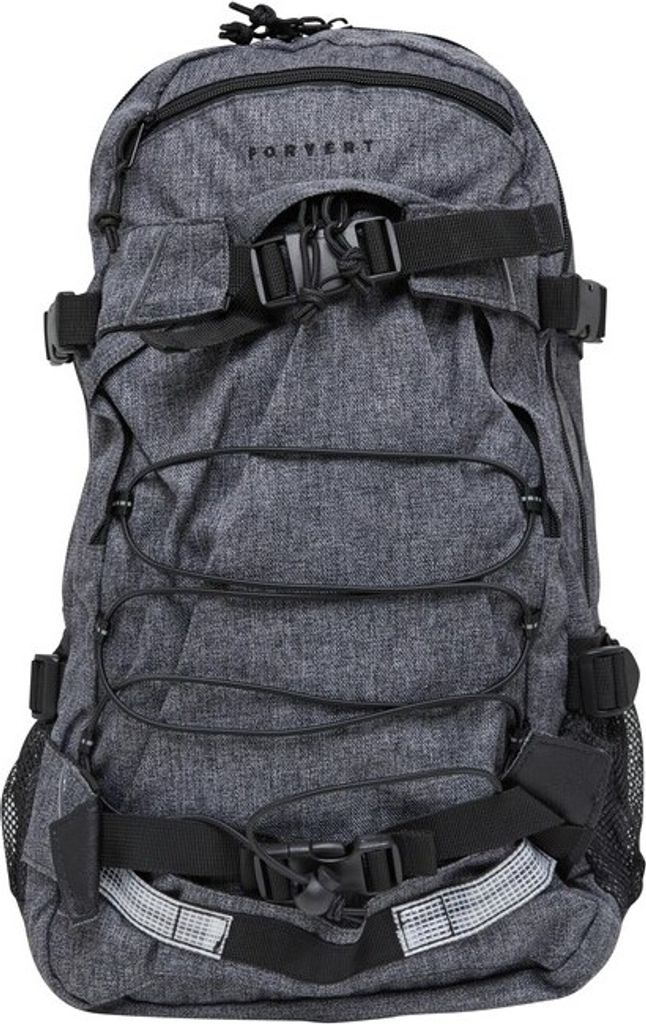 forvert Rucksack Melange LAPTOP LOUIS black melange Produktbild 