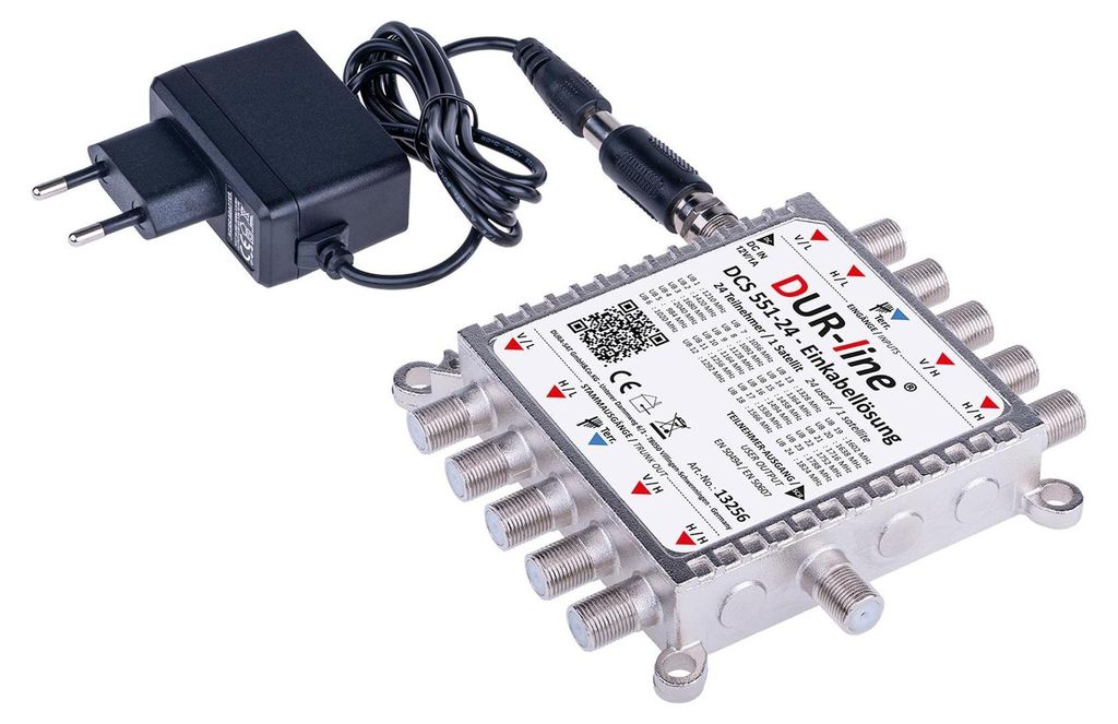 DUR-line DCS 551-24 Unicable Einkabellösung 1x24 Produktbild 