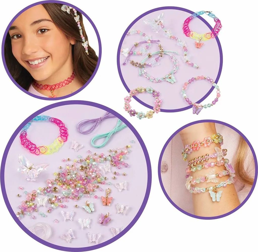Coffret de loisirs créatifs Lansay Make it Real pour fabriquer des bijoux