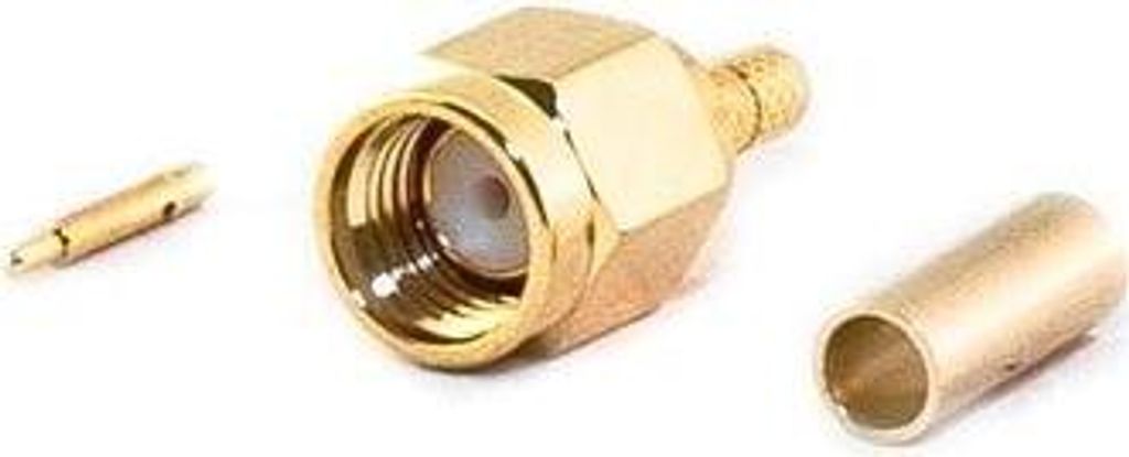 SMA-Stecker Crimp für RG174 Koaxialkabel, männlich