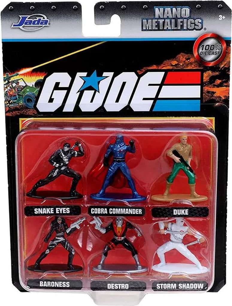 Jada G.i.joe Figurenset Mehrfarbig  Mehrfarbig One Size Produktbild 