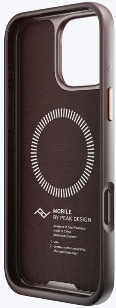Coque iPhone 16 Pro Max Peak Design Everyday Case Eclipse pour l'Action