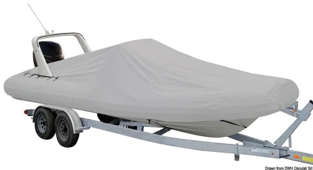 Housse de protection pour grand bateau pneumatique de 840 à 870 cm