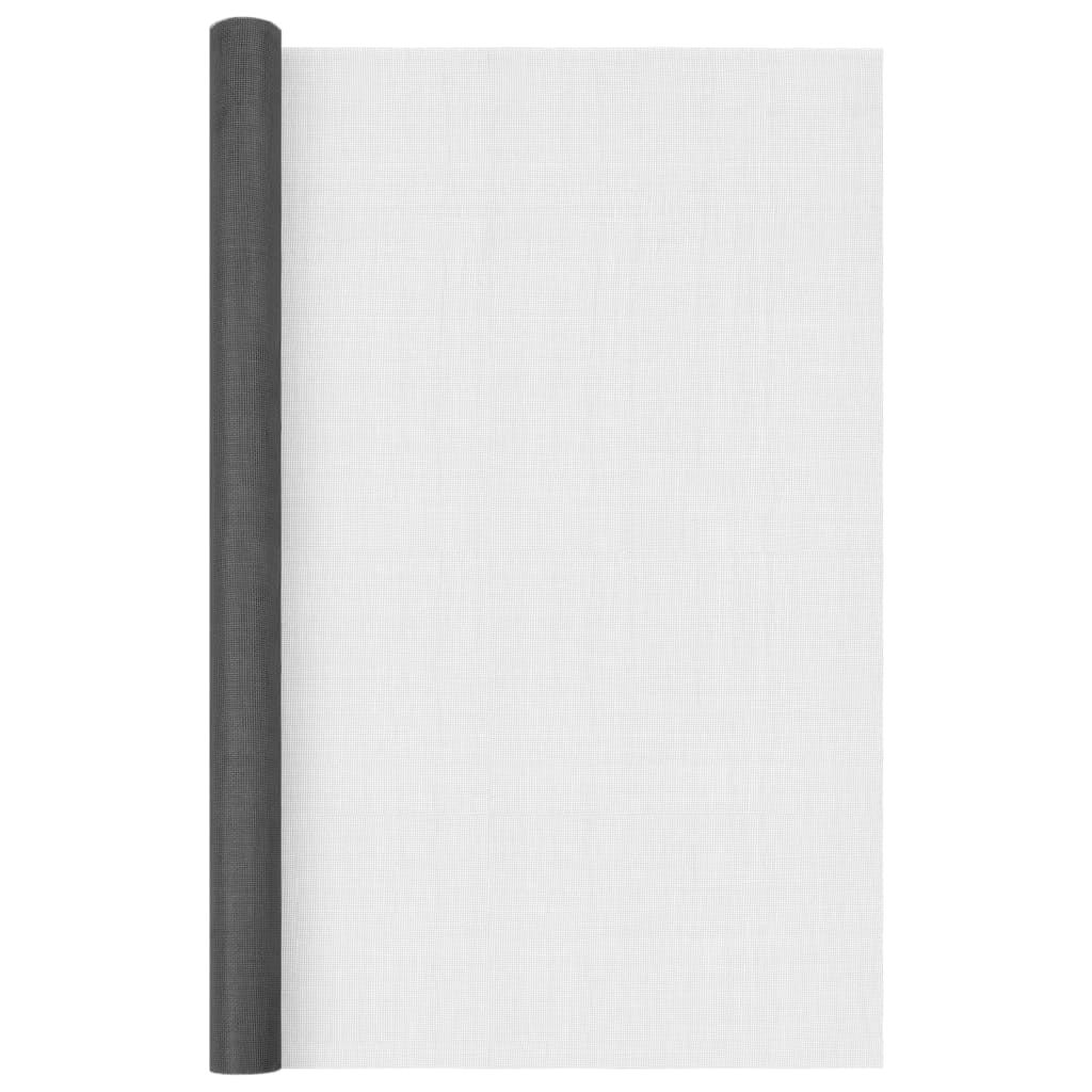 vidaXL Fliegengitter Fiberglas 80x1000 cm Schwarz Produktbild 