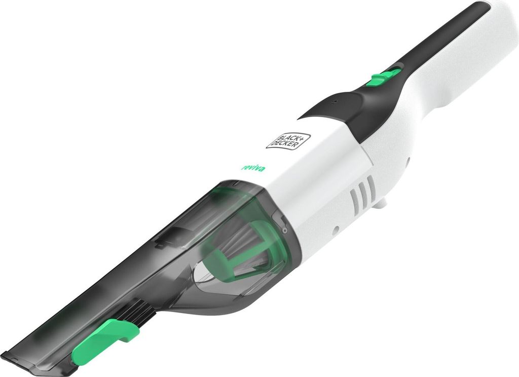 Black & Decker REVHV8C-QW Handstaubsauger Schwarz, Weiß Produktbild 