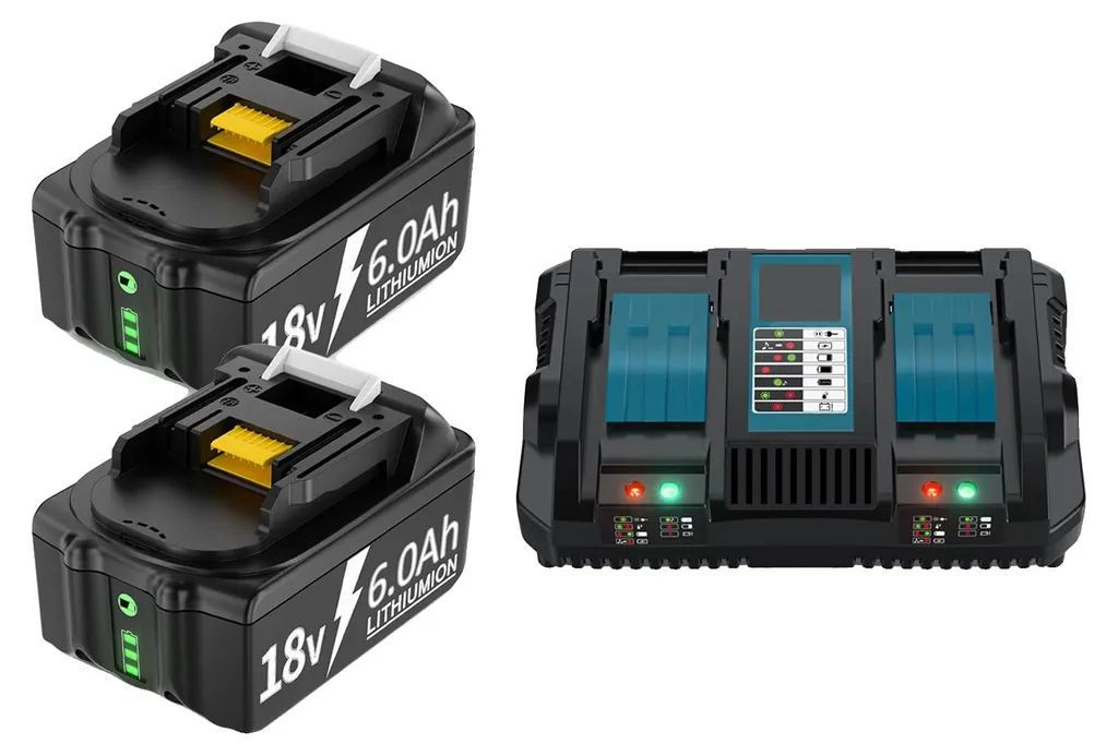Pack 5 Batteries Rechargeables 6000mAh, Idéal pour Manettes et Jouets