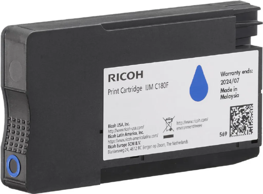 Toner Ricoh SP C231 Jaune 407635 Haute Capacité de 6600 Pages Original
