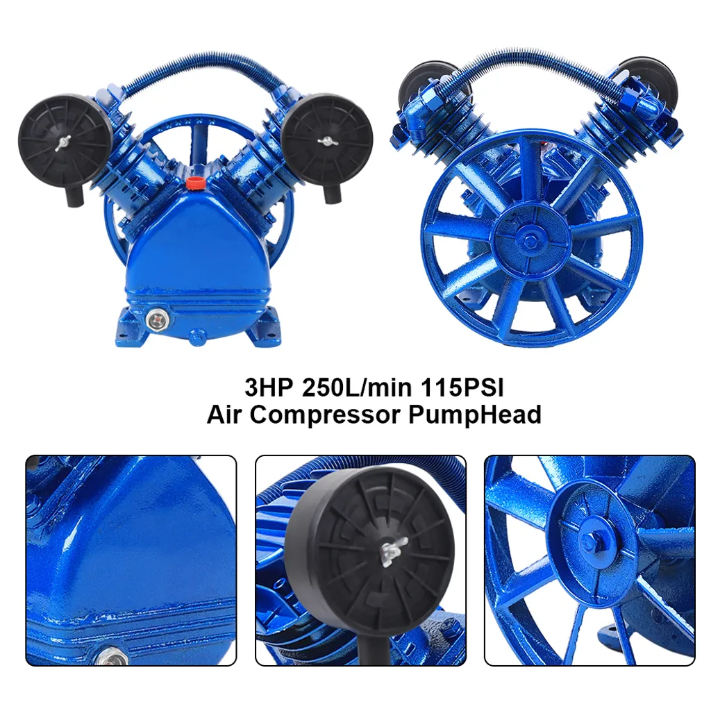Groupe compresseur d'air bicylindre type V pour atelier 3HP