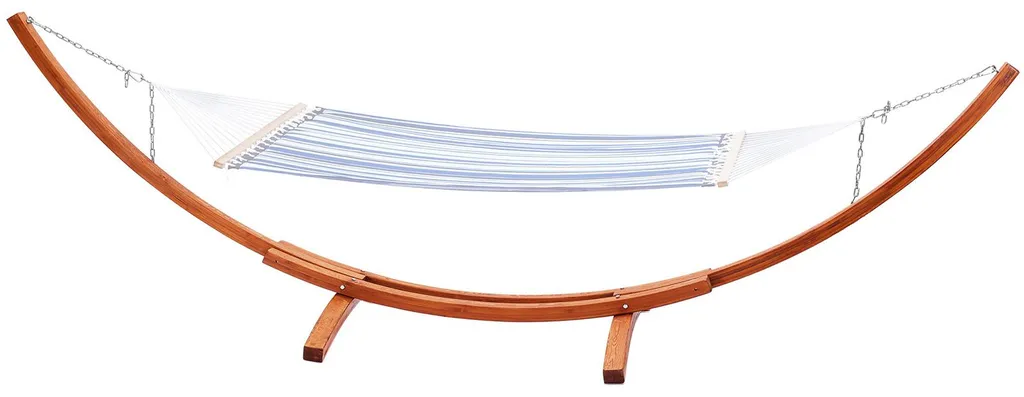 SucceBuy Support de Hamac en Bois 206kg Cadre Universel Mélèze 3,9m