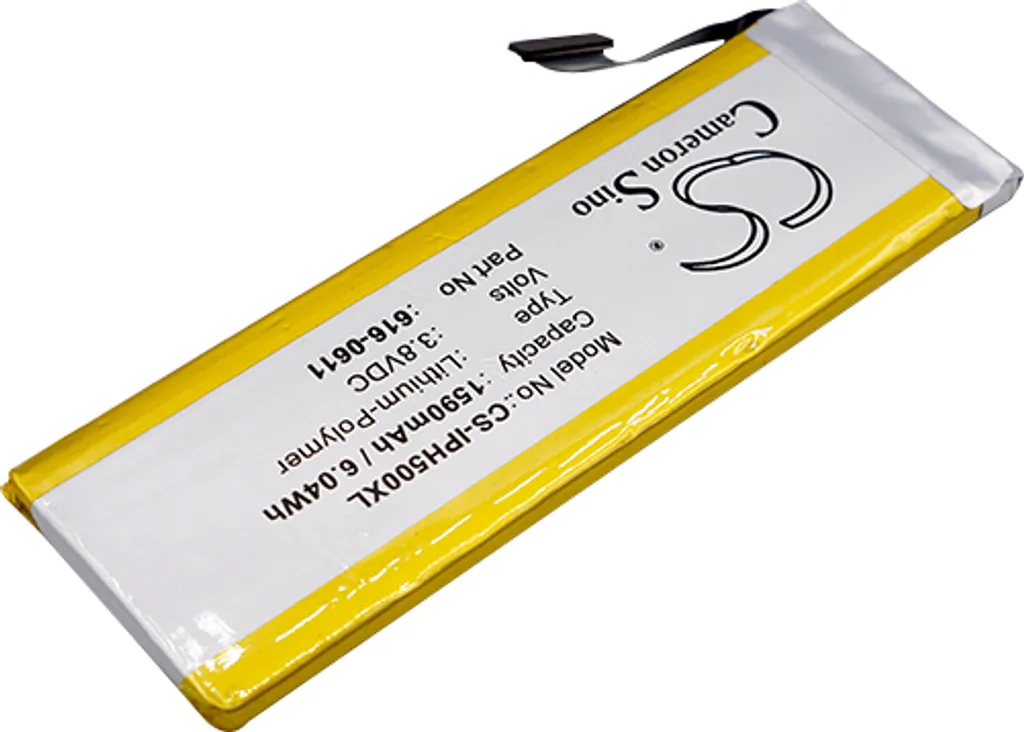 Batterie iPhone 5 pour Réparation Autonomie Modèle A1428 A1429 MD635LL